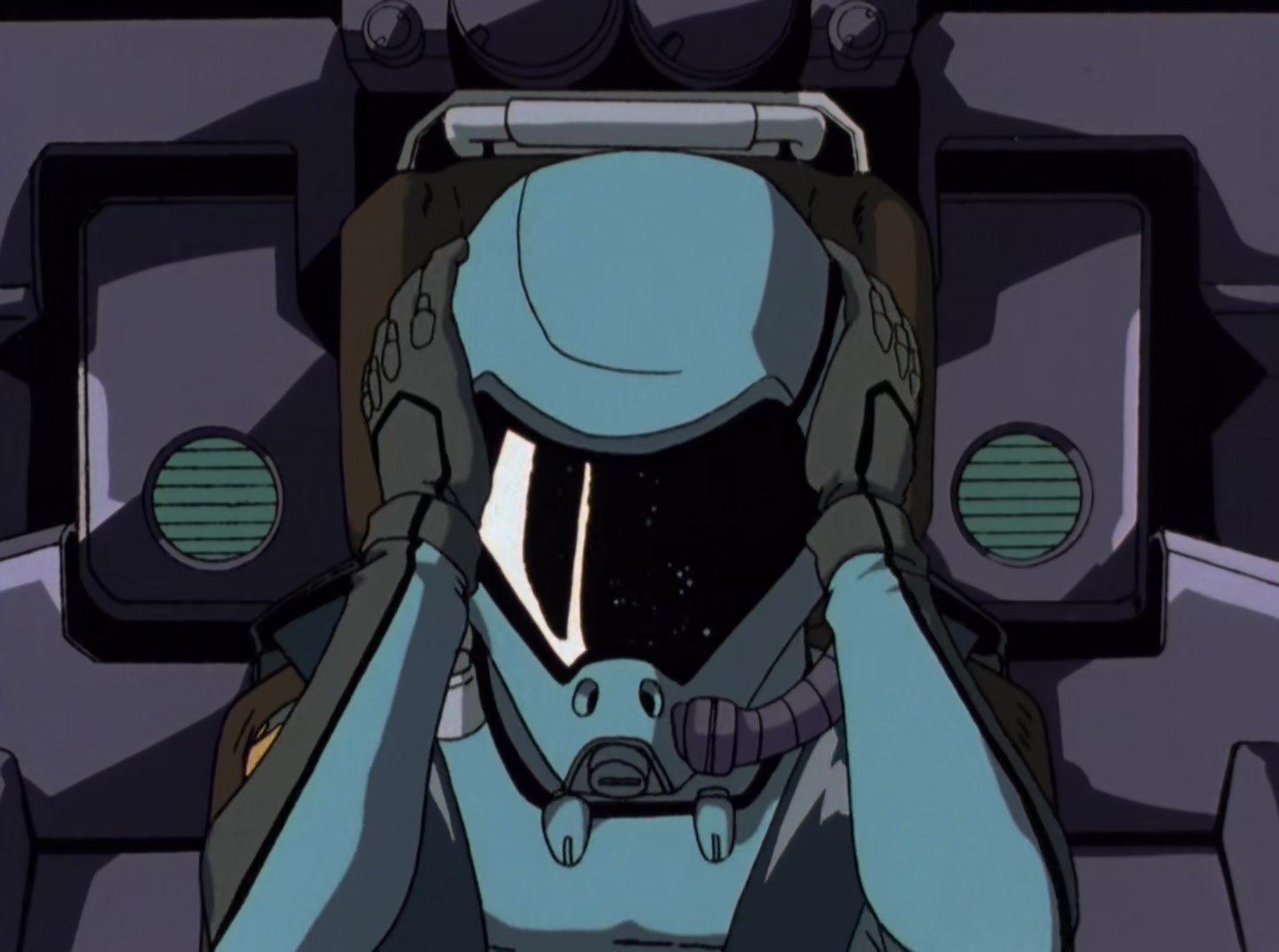 Mobile Suit Gundam Wing Ep 20: The Lunar Base Infiltration @ 13:15