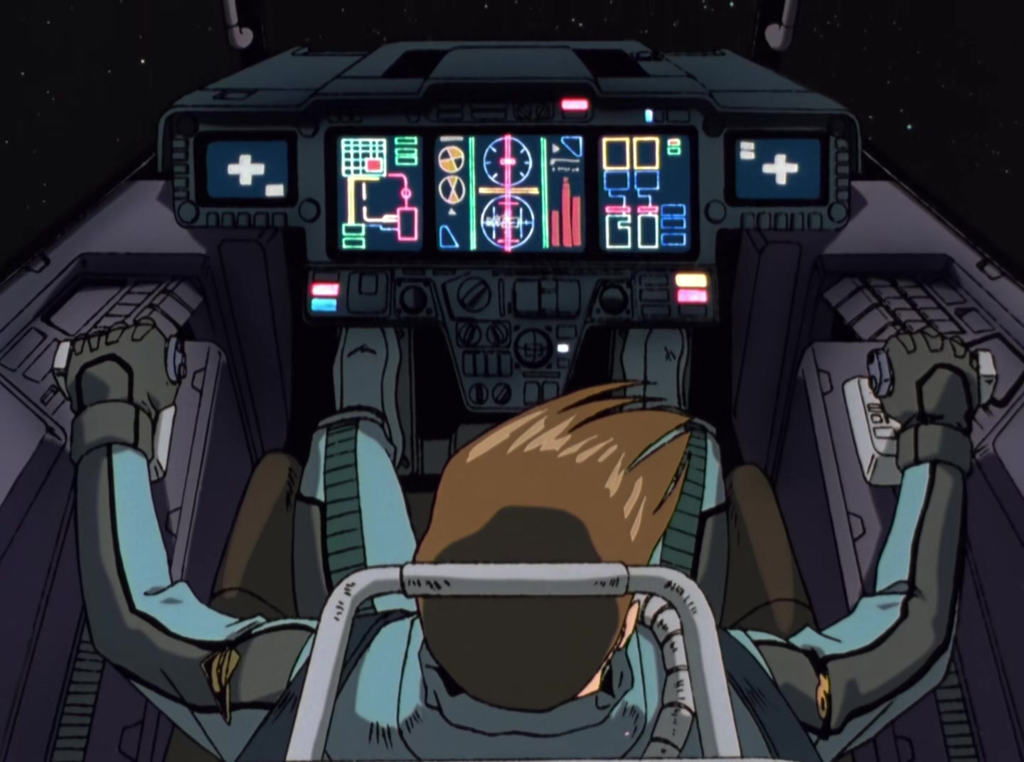 Mobile Suit Gundam Wing Ep 20: The Lunar Base Infiltration @ 14:34