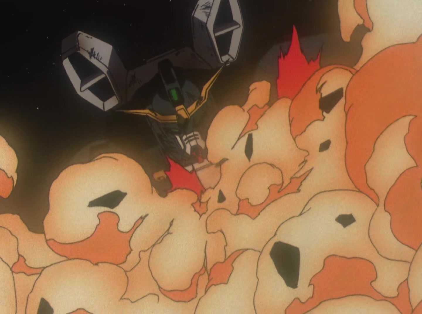 Mobile Suit Gundam Wing Ep 20: The Lunar Base Infiltration @ 15:13