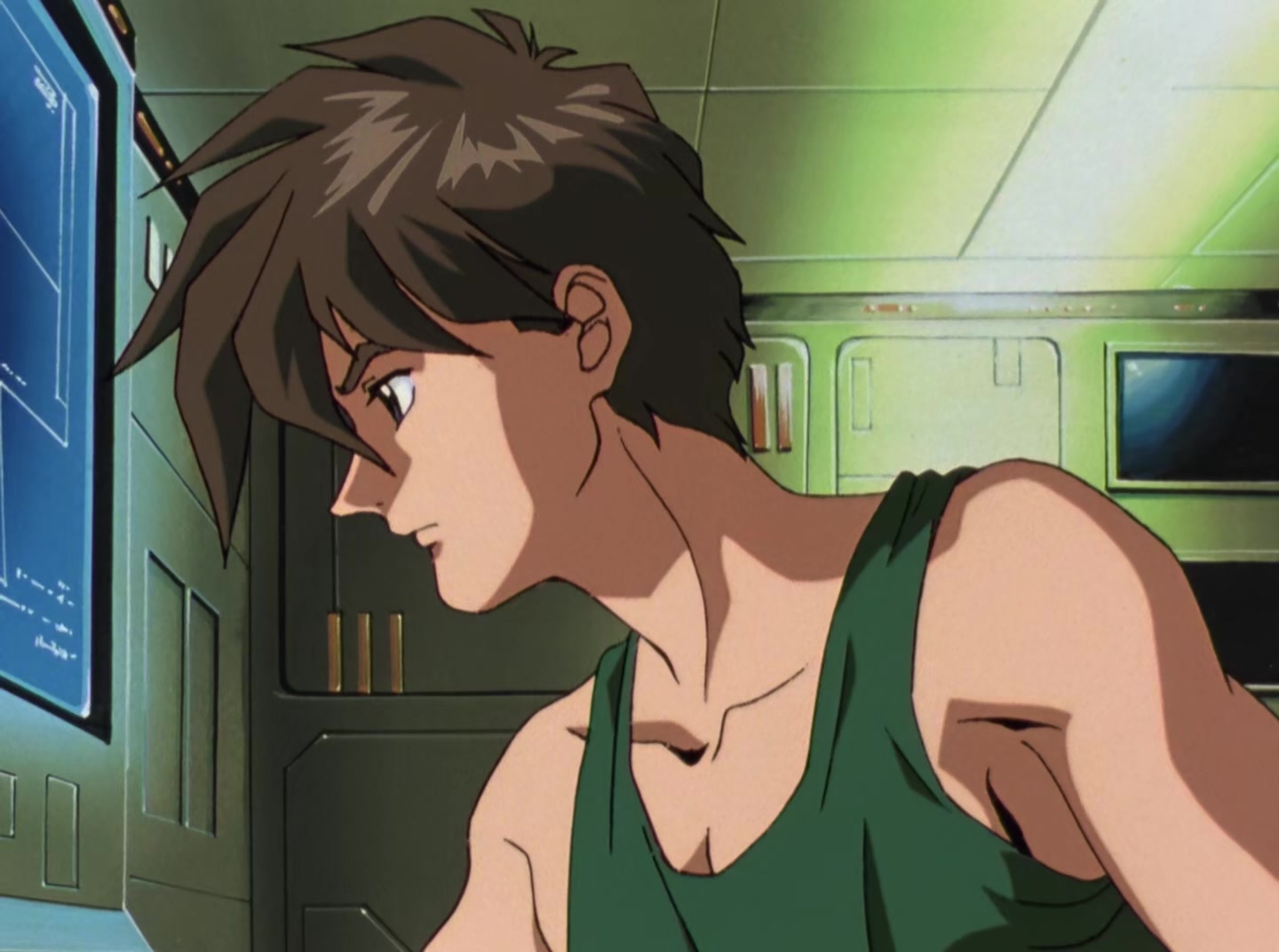Mobile Suit Gundam Wing Ep 20: The Lunar Base Infiltration @ 16:12