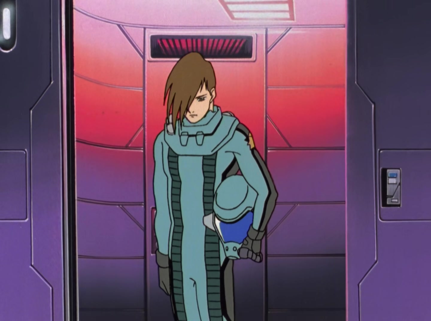 Mobile Suit Gundam Wing Ep 20: The Lunar Base Infiltration @ 16:26