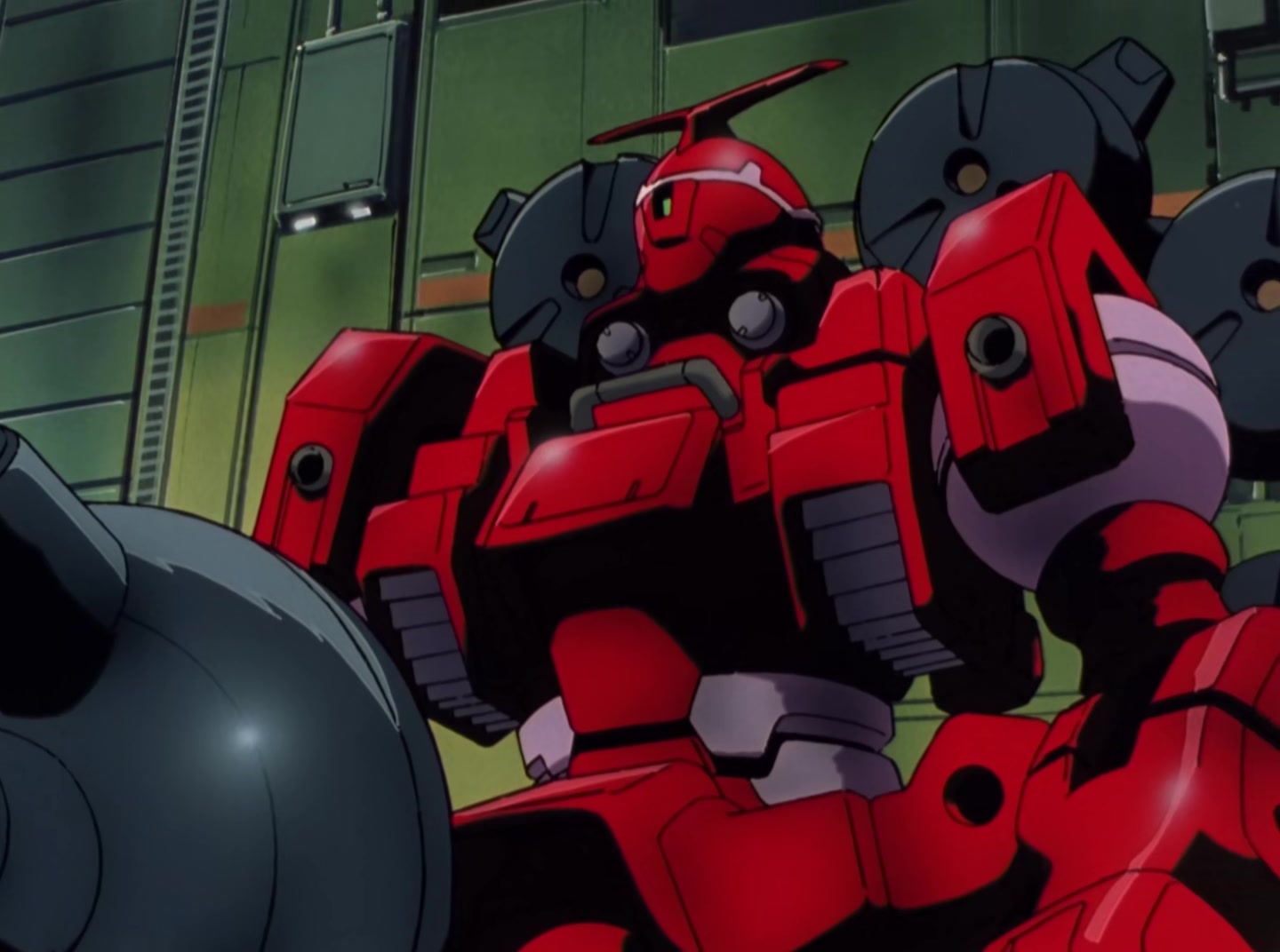 Mobile Suit Gundam Wing Ep 20: The Lunar Base Infiltration @ 19:17