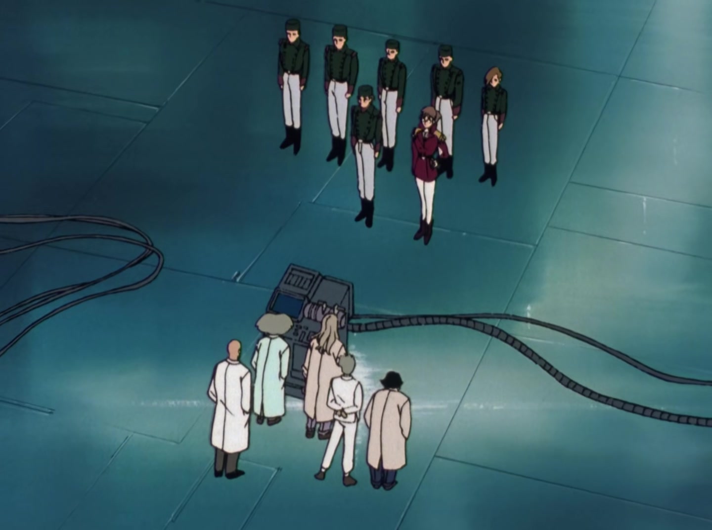 Mobile Suit Gundam Wing Ep 20: The Lunar Base Infiltration @ 19:23