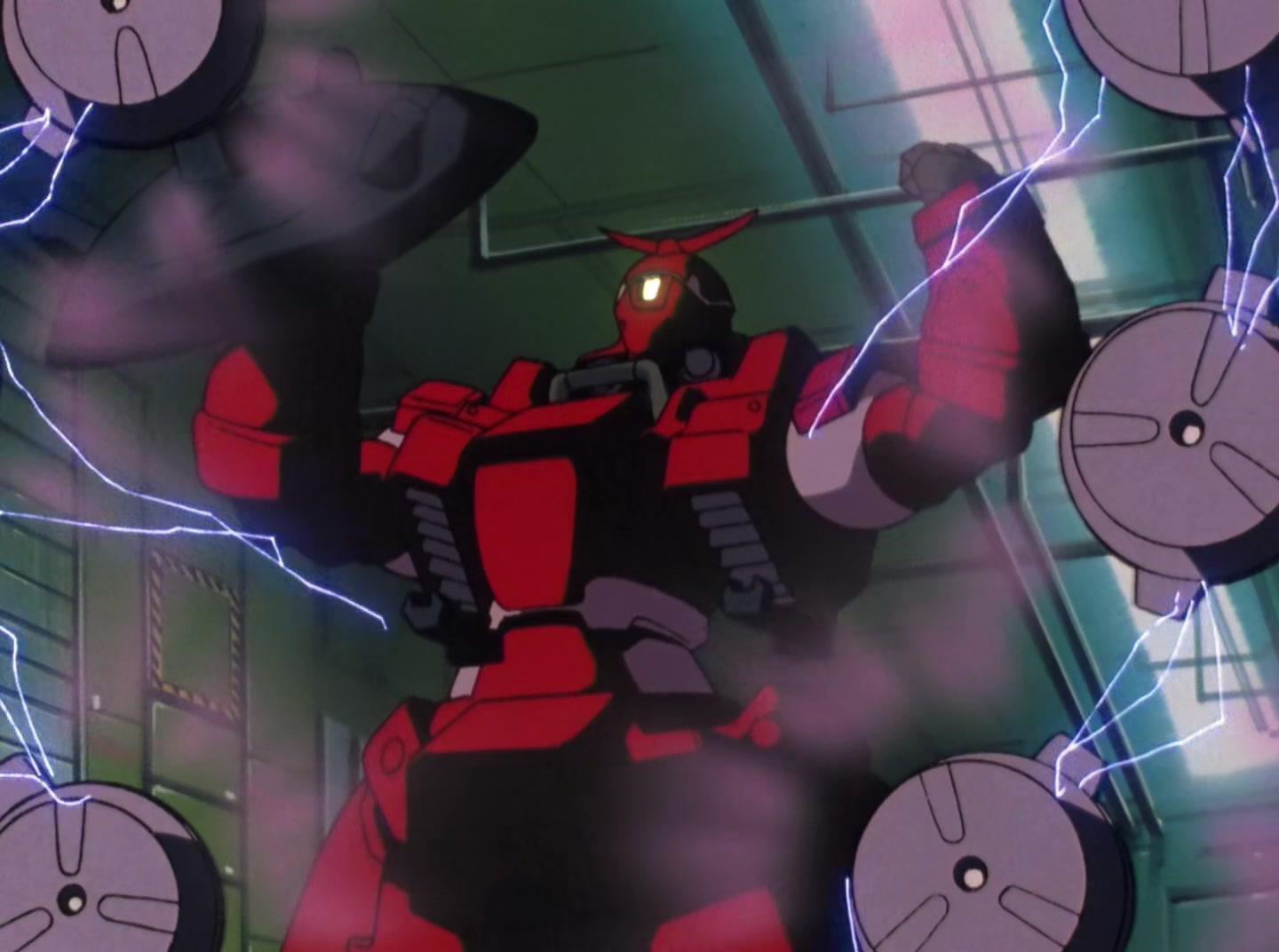 Mobile Suit Gundam Wing Ep 20: The Lunar Base Infiltration @ 21:35