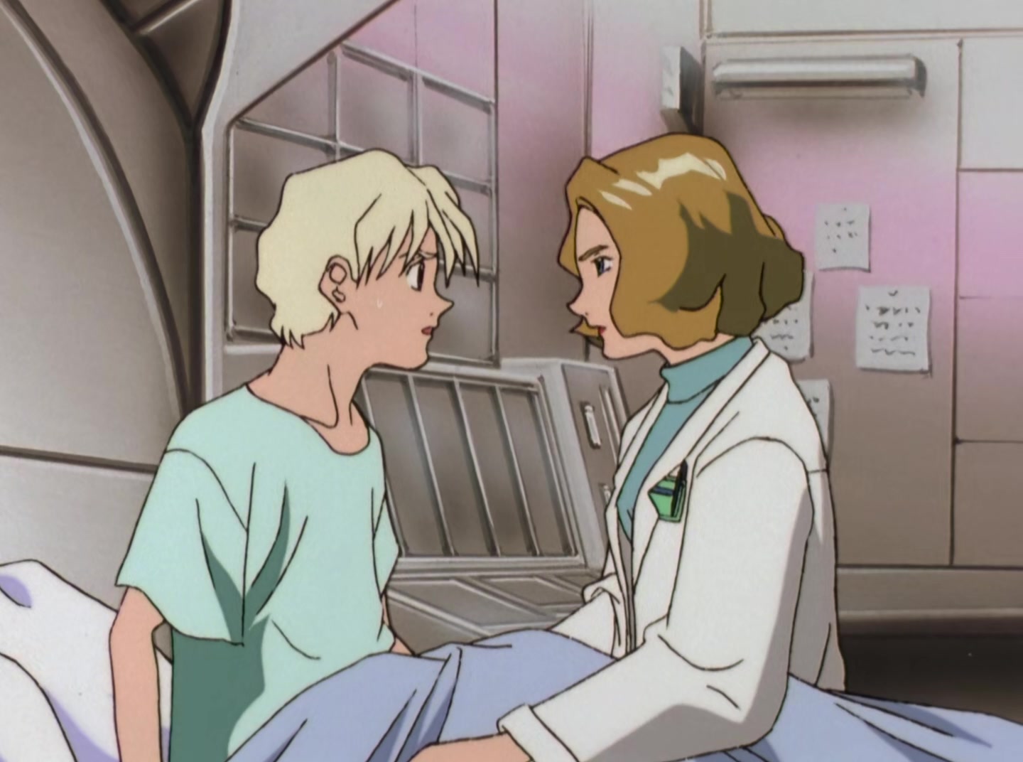 Mobile Suit Gundam Wing Ep 21: Grief Stricken Quatre @ 03:10