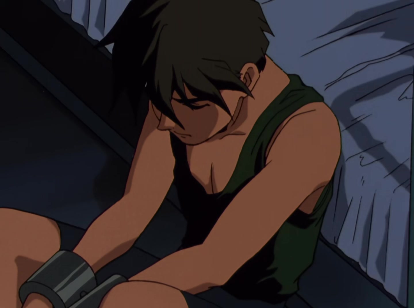 Mobile Suit Gundam Wing Ep 21: Grief Stricken Quatre @ 04:56