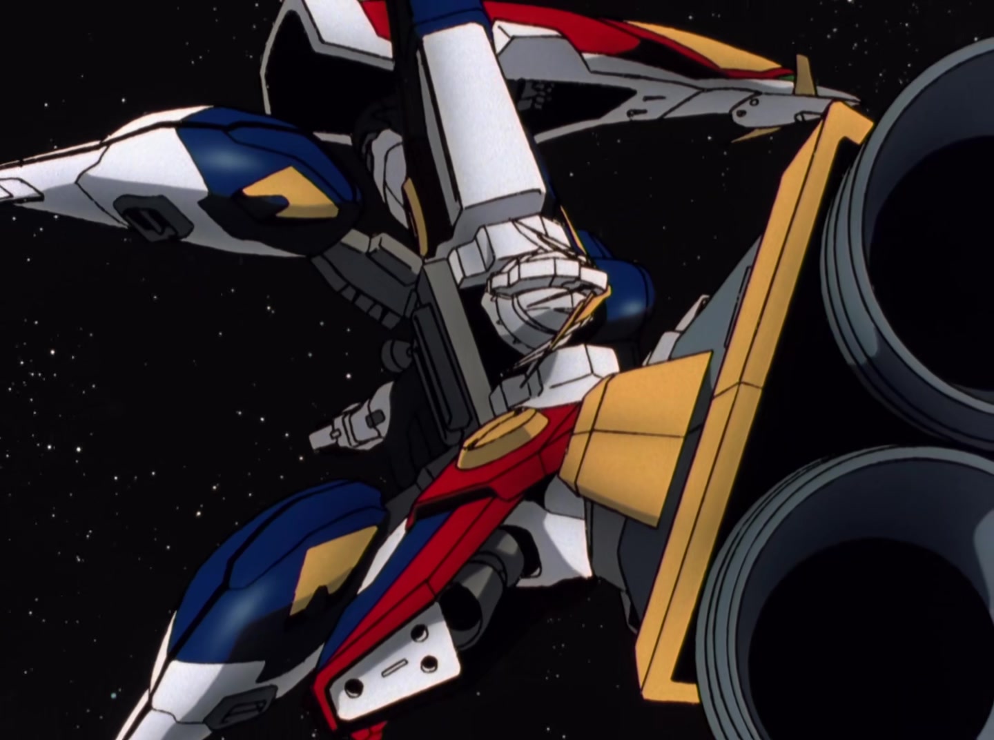 Mobile Suit Gundam Wing Ep 24: The Gundam They Called Zero @ 12:36