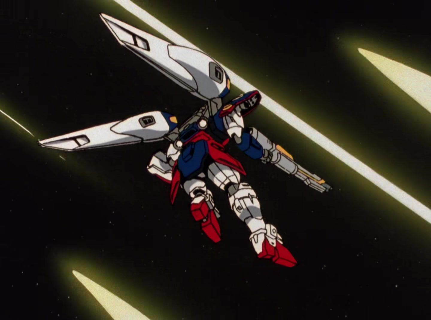 Mobile Suit Gundam Wing Ep 25: Quatre VS Heero @ 14:23