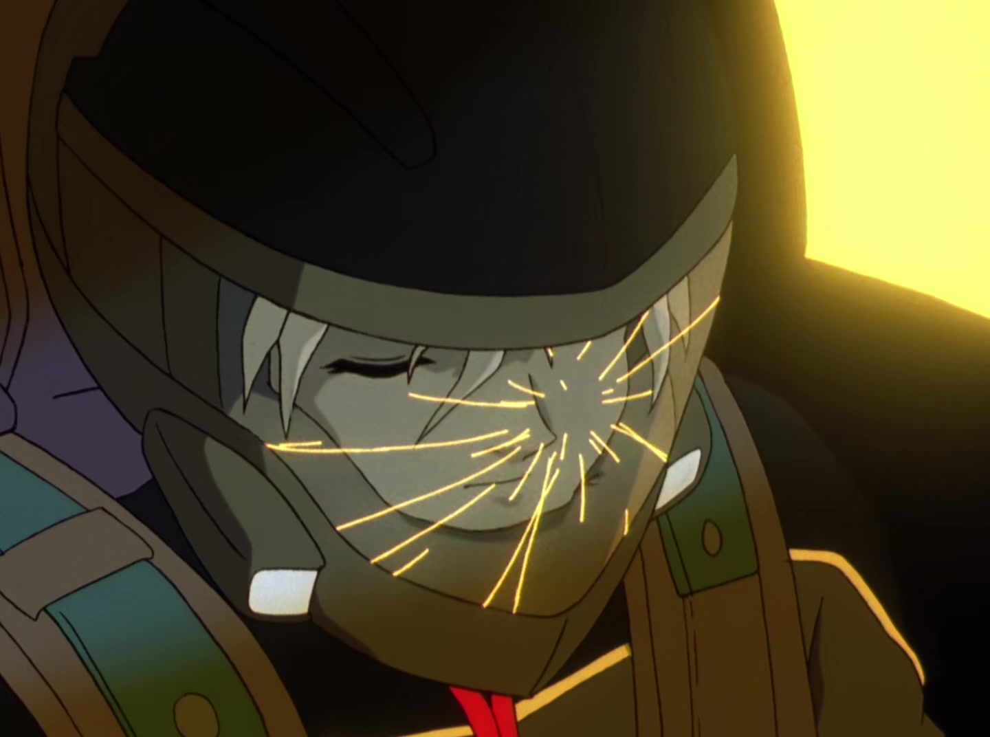 Mobile Suit Gundam Wing Ep 25: Quatre VS Heero @ 14:29