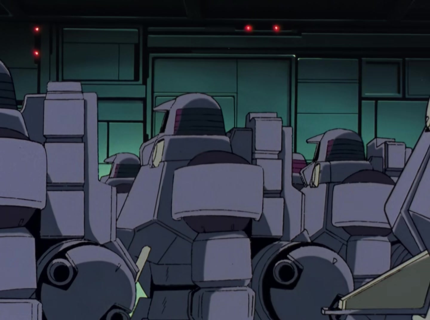 Mobile Suit Gundam Wing Ep 25: Quatre VS Heero @ 17:08