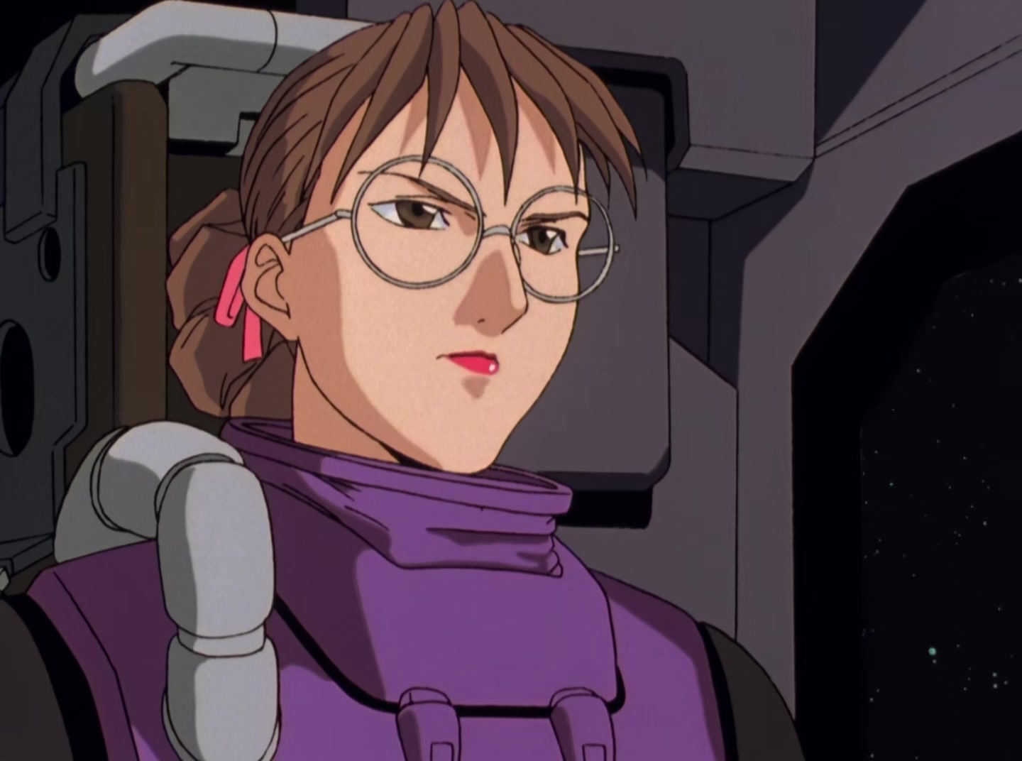 Mobile Suit Gundam Wing Ep 25: Quatre VS Heero @ 17:55