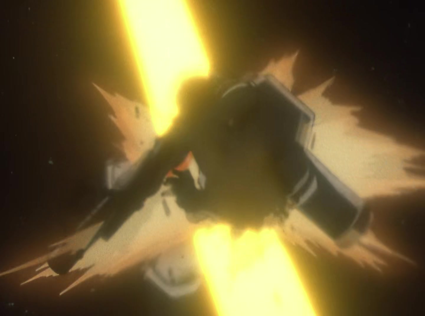 Mobile Suit Gundam Wing Ep 25: Quatre VS Heero @ 18:21