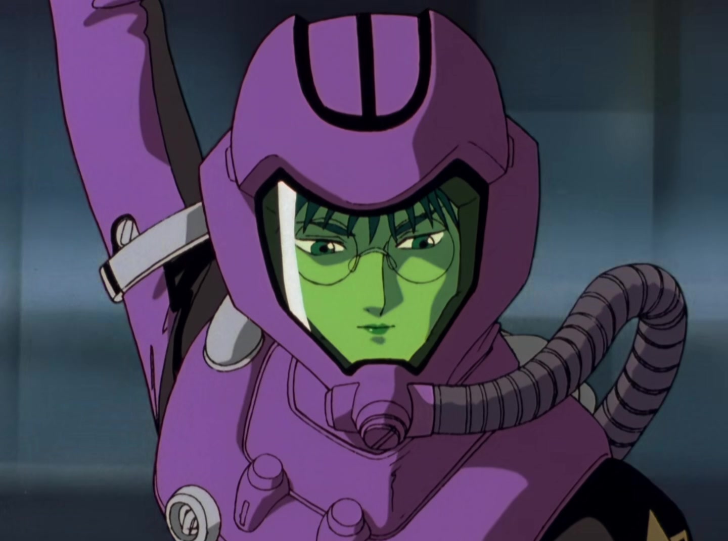 Mobile Suit Gundam Wing Ep 25: Quatre VS Heero @ 19:14