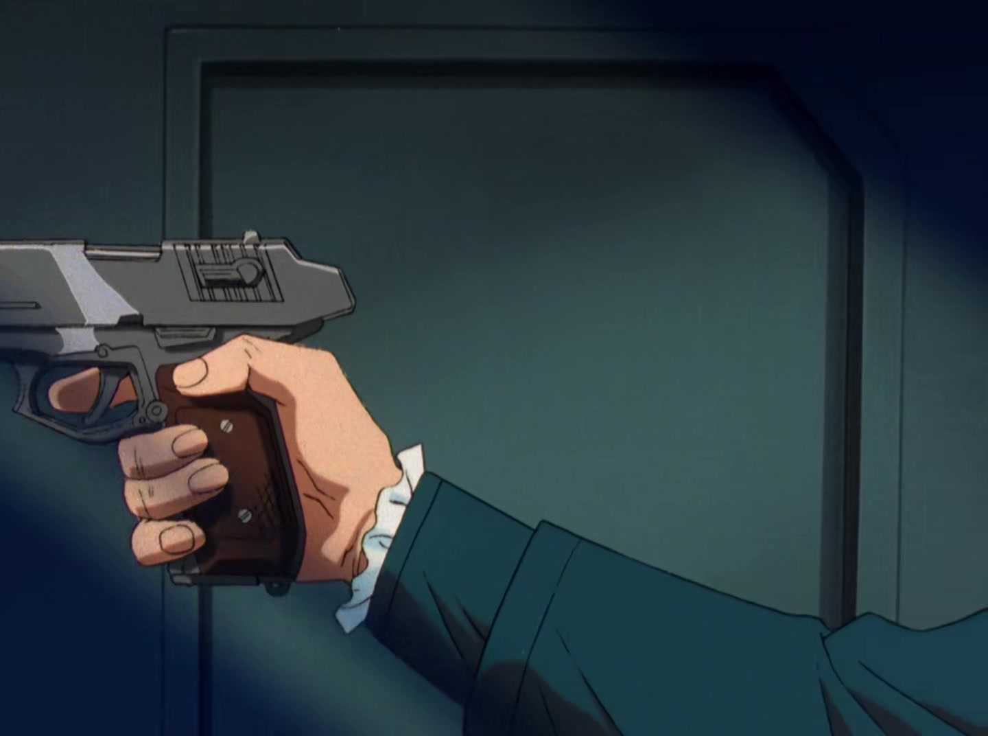 Mobile Suit Gundam Wing Ep 25: Quatre VS Heero @ 19:48