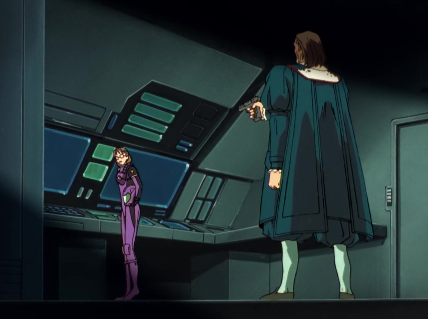 Mobile Suit Gundam Wing Ep 25: Quatre VS Heero @ 20:07