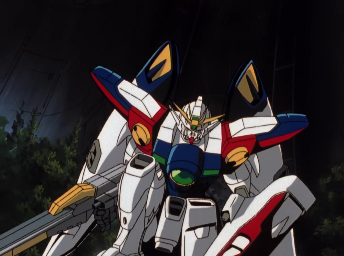 Mobile Suit Gundam Wing Ep 25: Quatre VS Heero @ 21:47