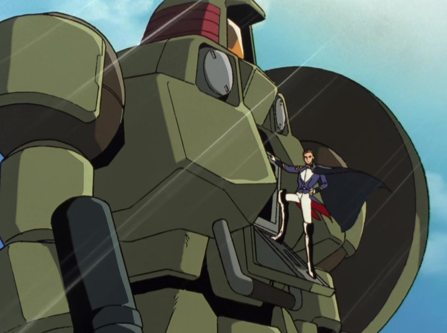 Mobile Suit Gundam Wing Ep 26: The Eternal Flame of the Shooting Stars @ 04:26