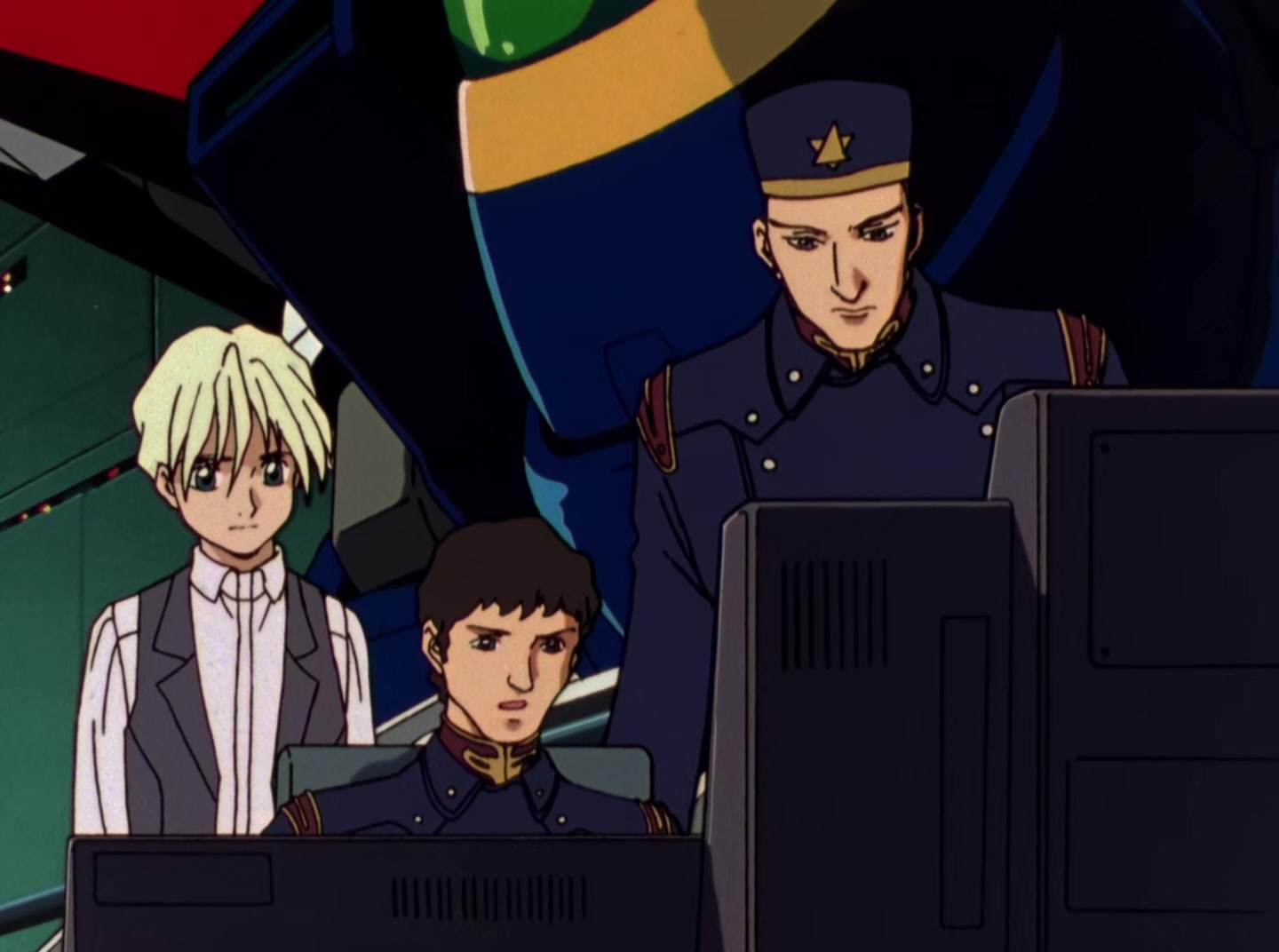 Mobile Suit Gundam Wing Ep 26: The Eternal Flame of the Shooting Stars @ 15:02