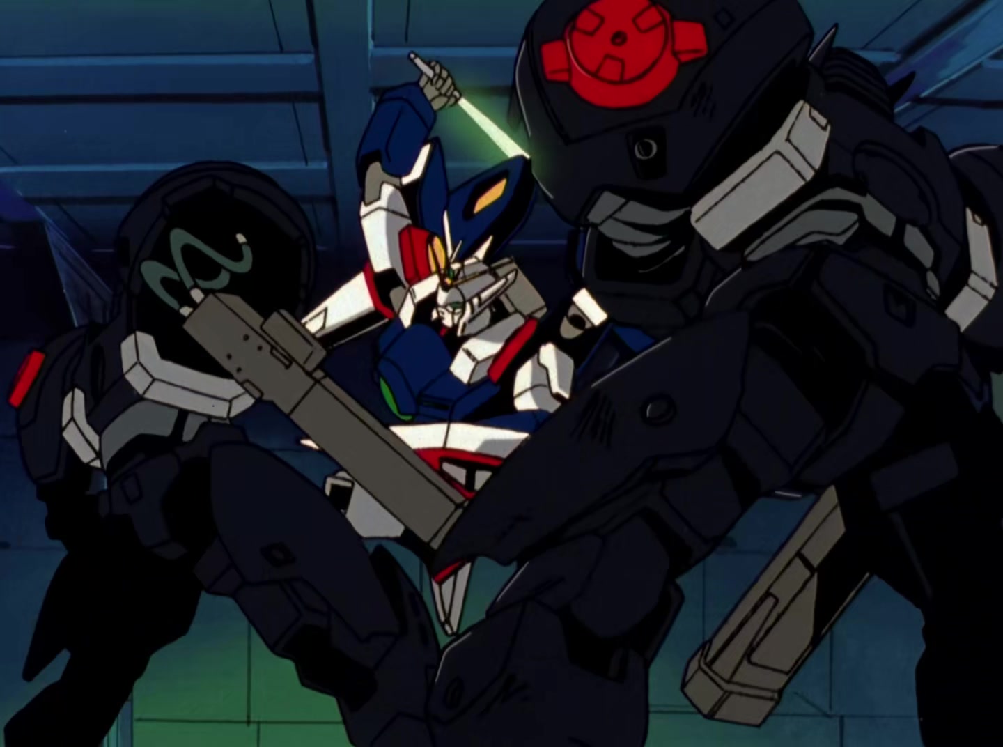 Mobile Suit Gundam Wing Ep 26: The Eternal Flame of the Shooting Stars @ 16:28