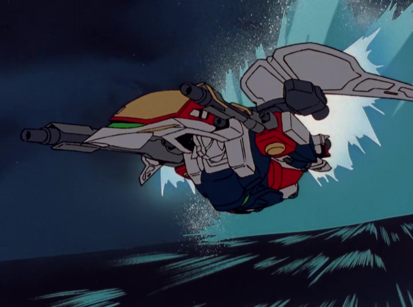Mobile Suit Gundam Wing Ep 37: Zero VS Epyon @ 04:50