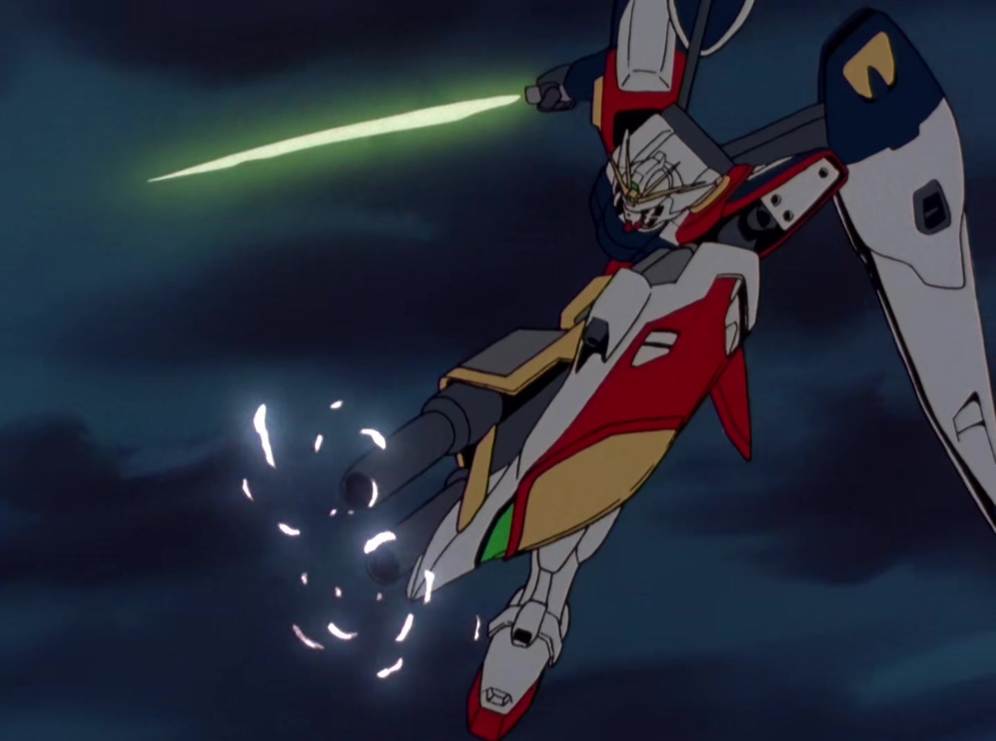 Mobile Suit Gundam Wing Ep 37: Zero VS Epyon @ 11:05