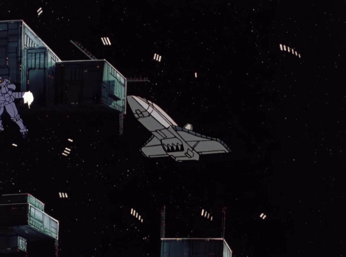 Mobile Suit Gundam Wing Ep 37: Zero VS Epyon @ 13:21