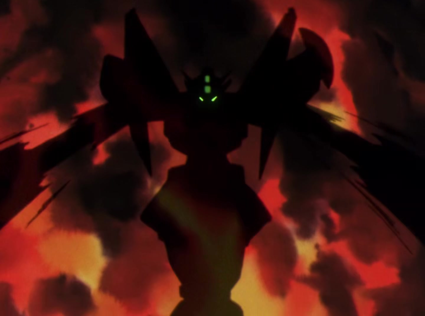 Mobile Suit Gundam Wing Ep 37: Zero VS Epyon @ 17:06