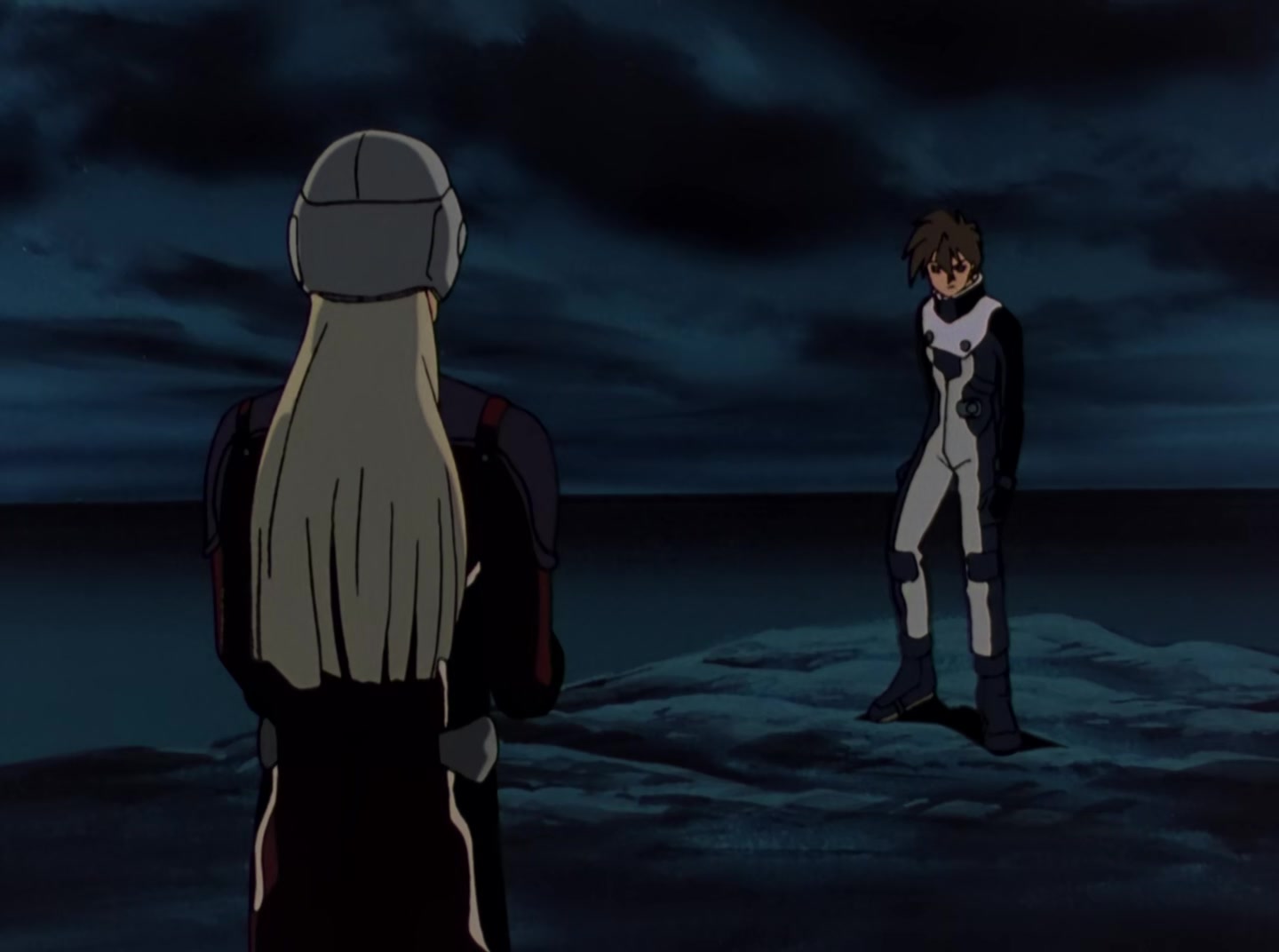 Mobile Suit Gundam Wing Ep 37: Zero VS Epyon @ 19:56