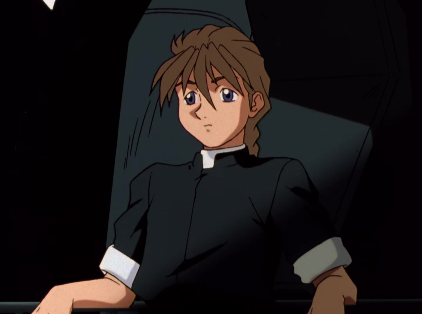 Mobile Suit Gundam Wing Ep 38: The Birth of Queen Relena @ 13:42
