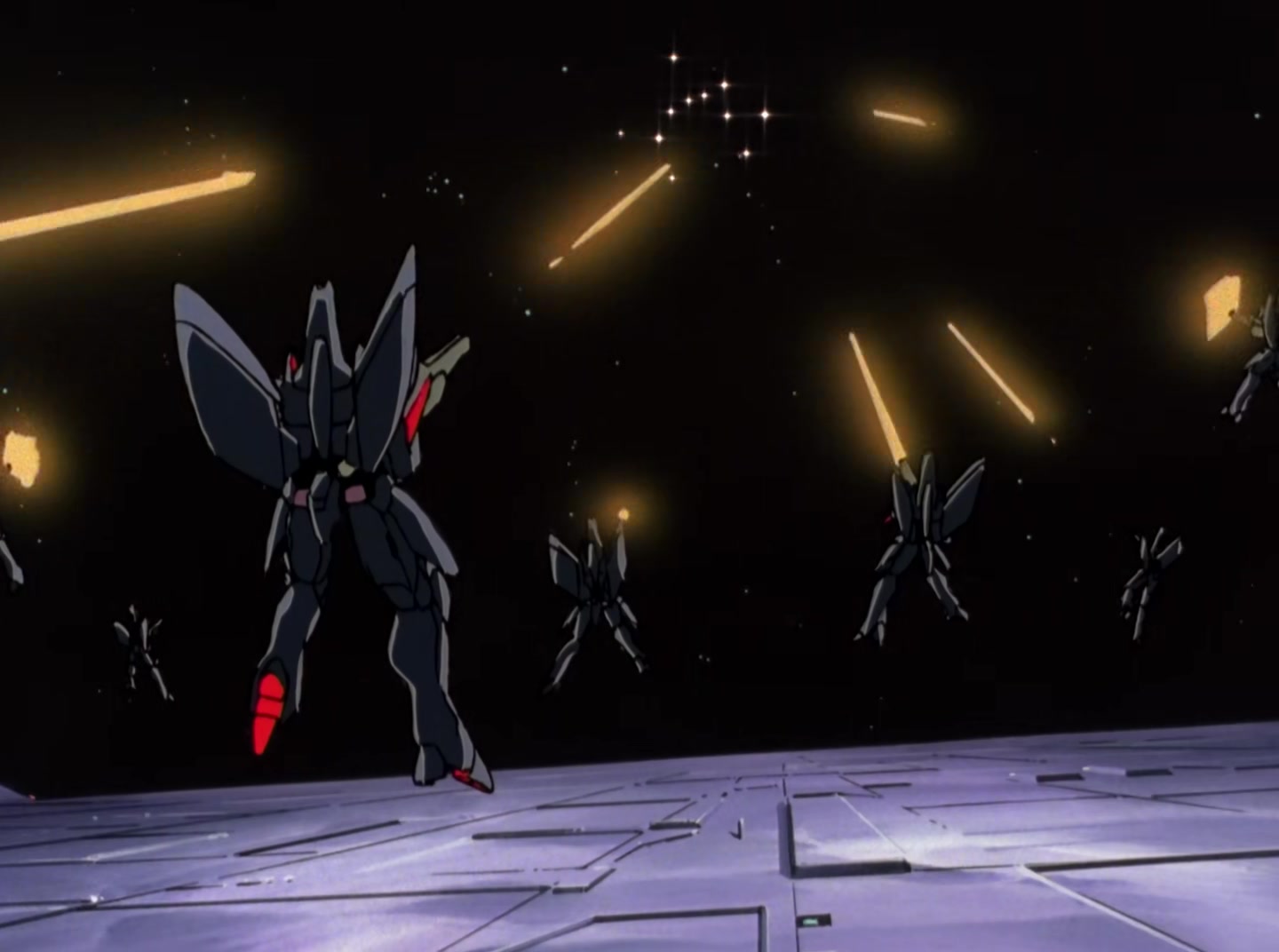 Mobile Suit Gundam Wing Ep 38: The Birth of Queen Relena @ 14:57