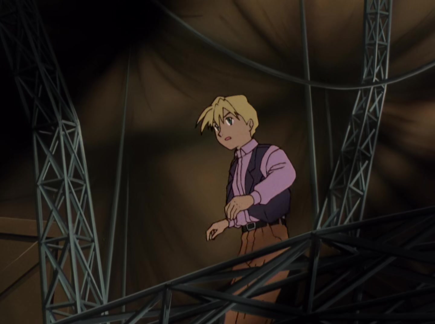 Mobile Suit Gundam Wing Ep 38: The Birth of Queen Relena @ 15:52
