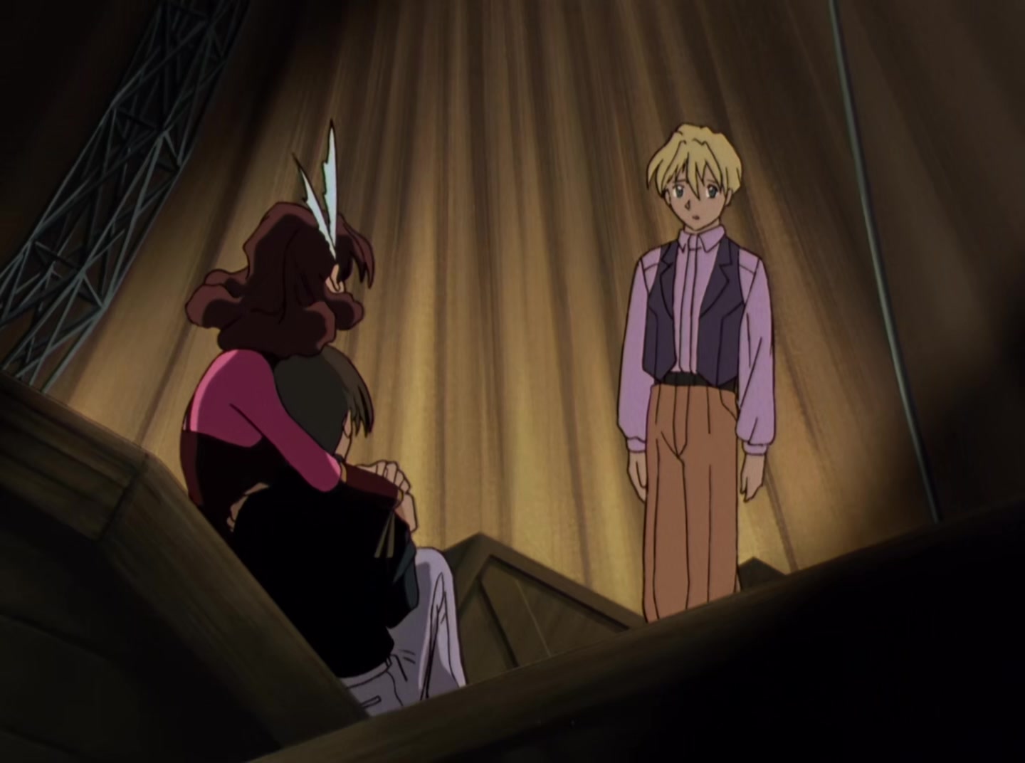 Mobile Suit Gundam Wing Ep 38: The Birth of Queen Relena @ 16:19
