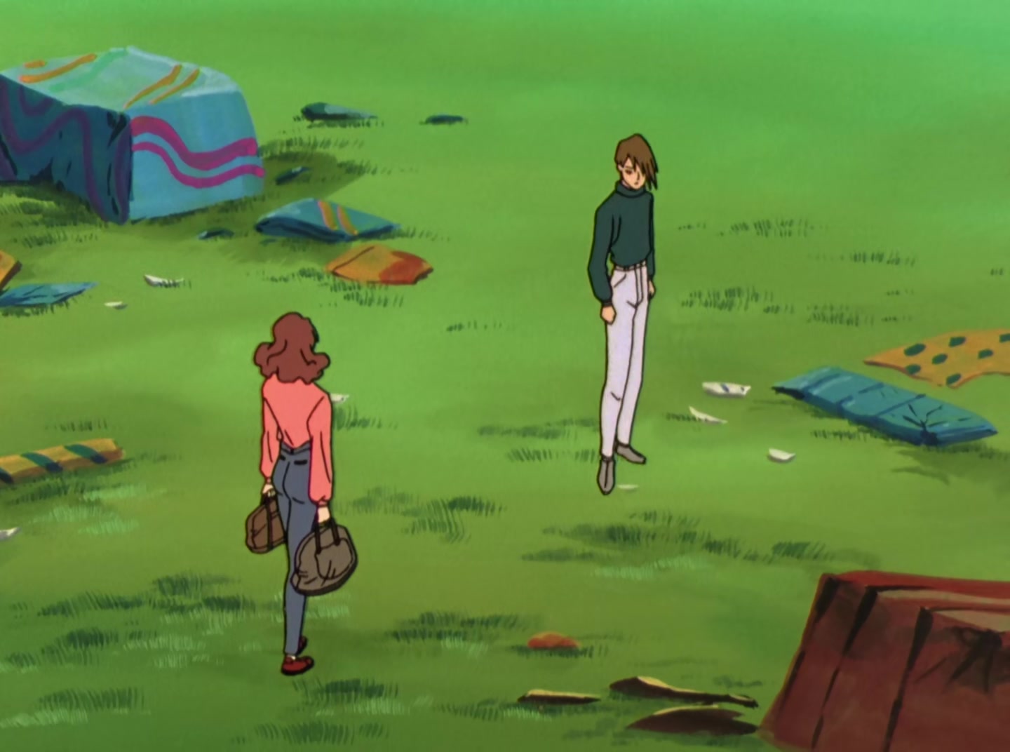 Mobile Suit Gundam Wing Ep 38: The Birth of Queen Relena @ 18:08