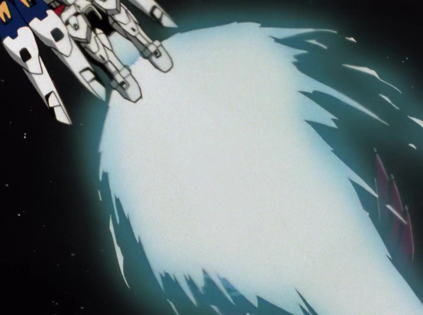 Mobile Suit Gundam Wing Ep 44: Go Forth, Gundam Team @ 16:23