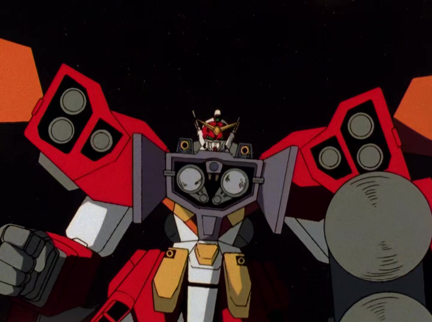 Mobile Suit Gundam Wing Ep 44: Go Forth, Gundam Team @ 16:54