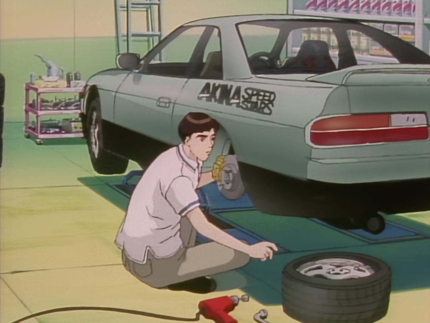 Initial D Ep 2: Revenge Declaration! Turbo Roars @ 07:34