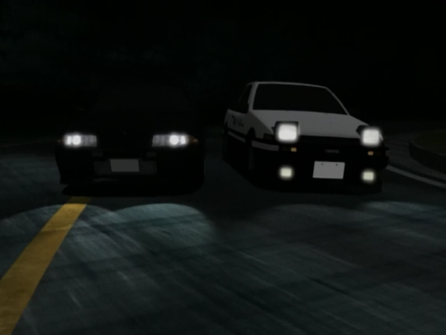 Initial D Ep 10: The 5 Consecutive Hairpins @ 07:43