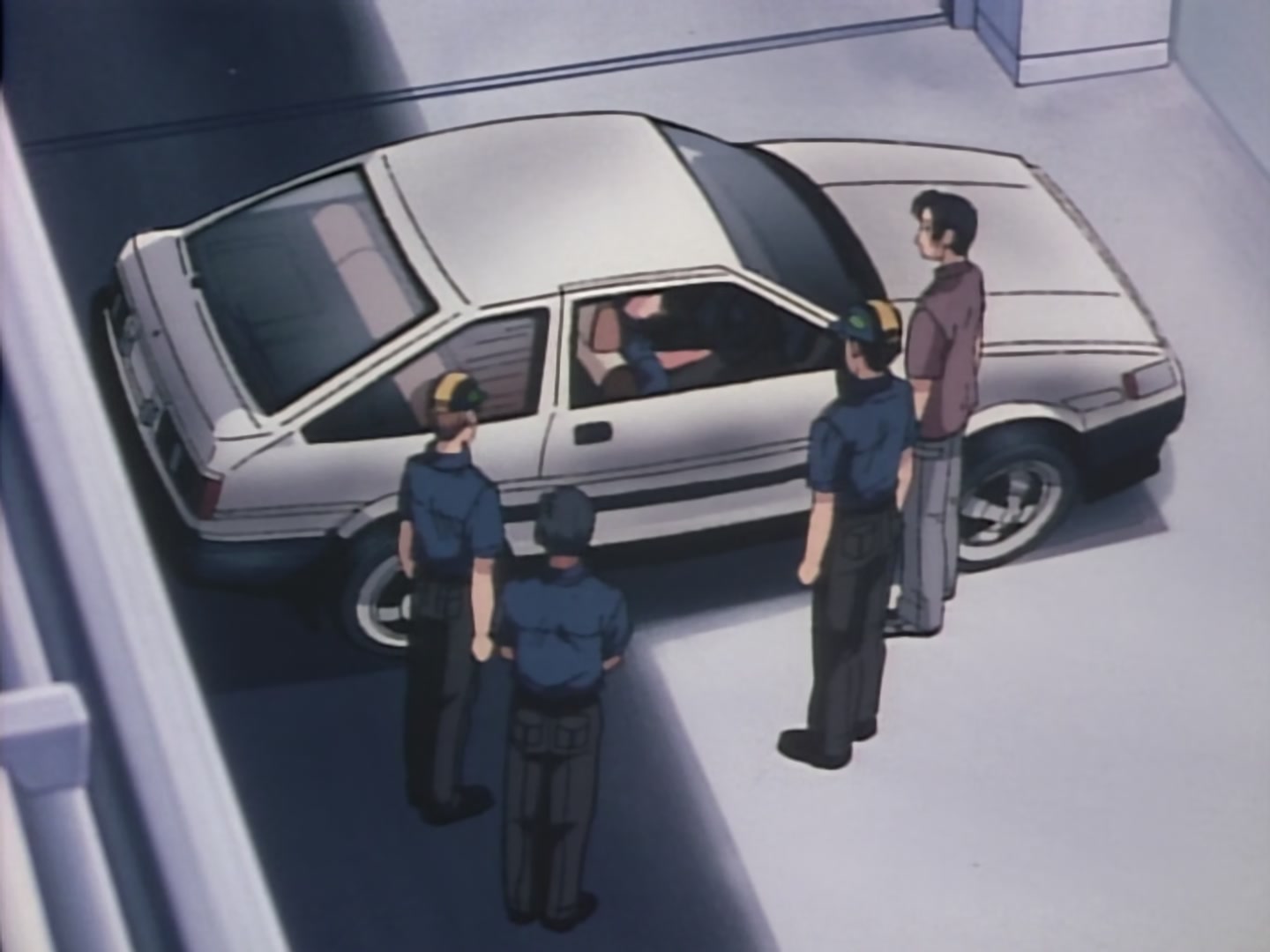 Initial D Ep 10: The 5 Consecutive Hairpins @ 13:46