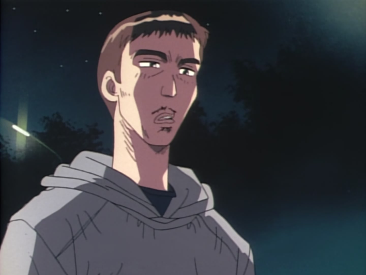 Initial D Ep 10: The 5 Consecutive Hairpins @ 17:55