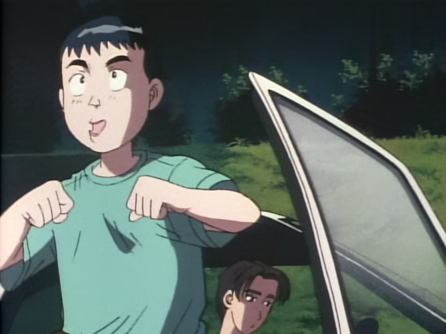 Initial D Ep 10: The 5 Consecutive Hairpins @ 18:21