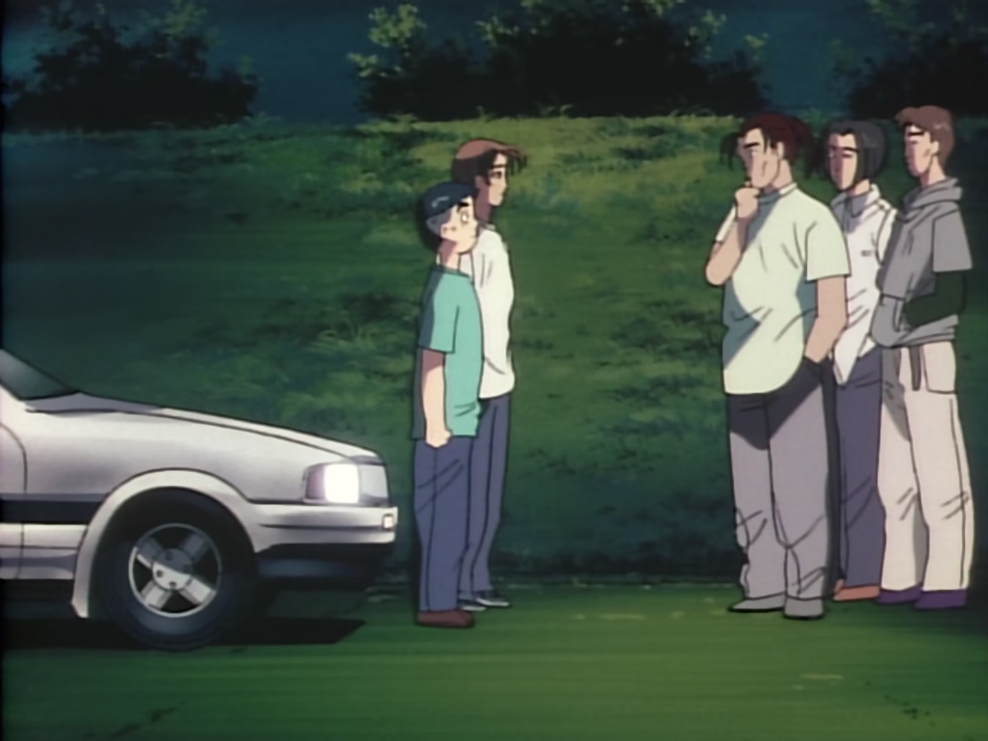 Initial D Ep 10: The 5 Consecutive Hairpins @ 19:50