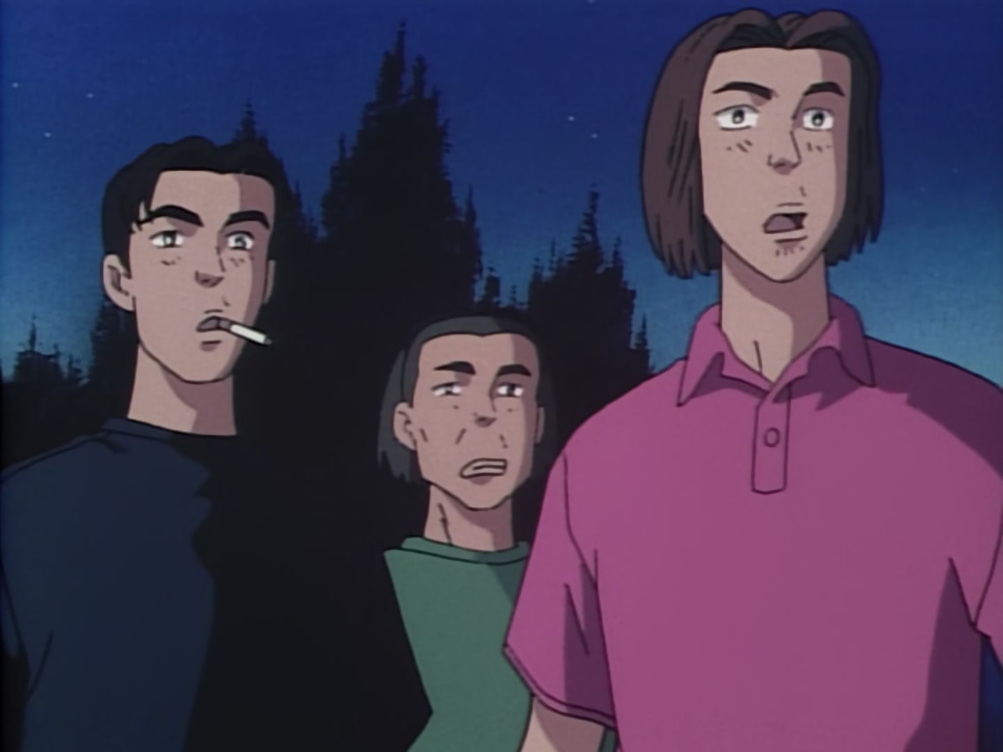 Initial D Ep 18: Hot Wind and Furious Driving @ 16:35