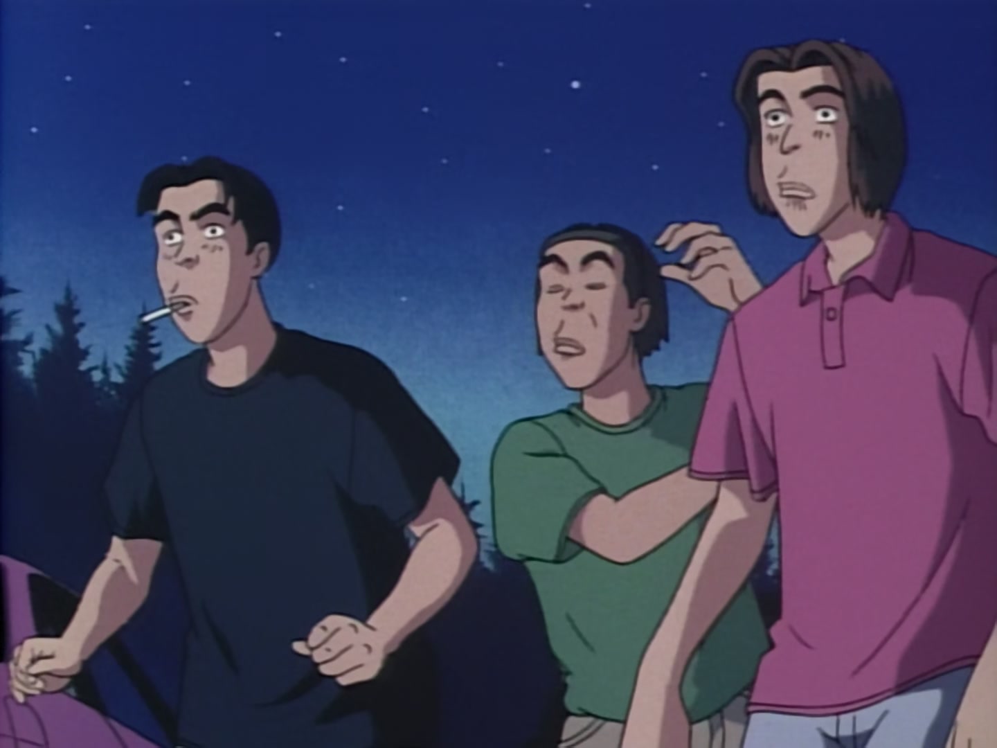 Initial D Ep 18: Hot Wind and Furious Driving @ 18:48