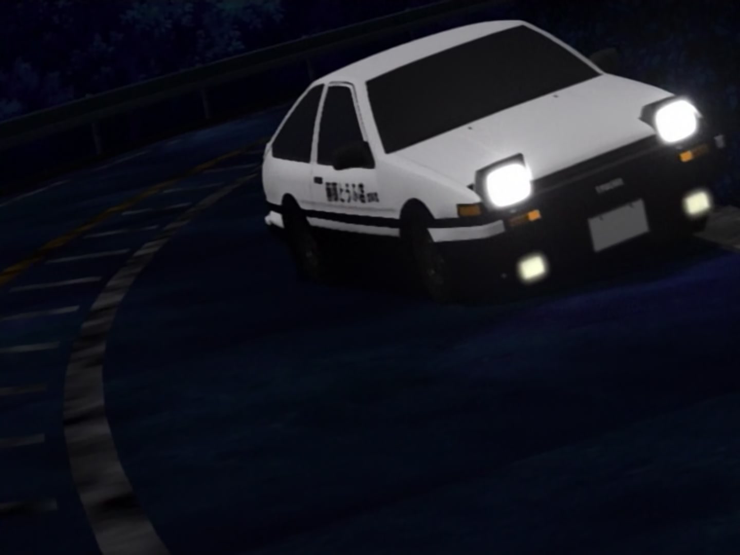 Initial D Ep 18: Hot Wind and Furious Driving @ 19:14