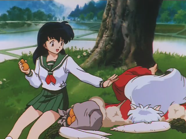 Inuyasha Ep 2: Seekers of the Sacred Jewel @ 00:08:45