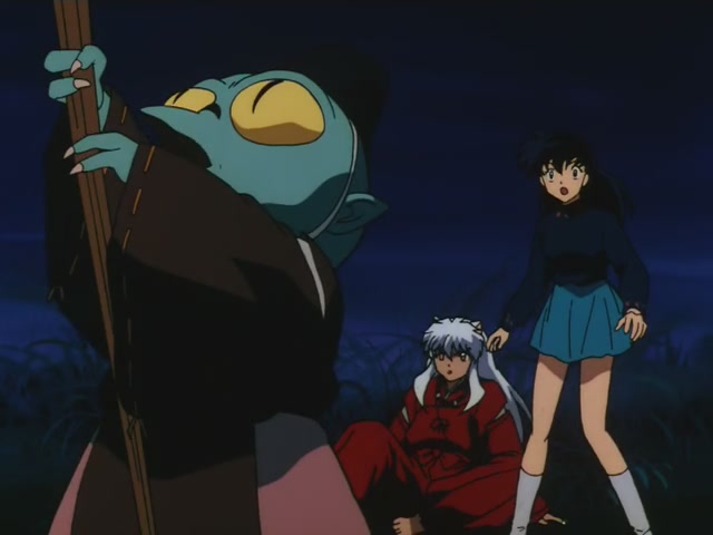 Inuyasha Ep 6: Tetsusaiga the Phantom Sword @ 00:11:54