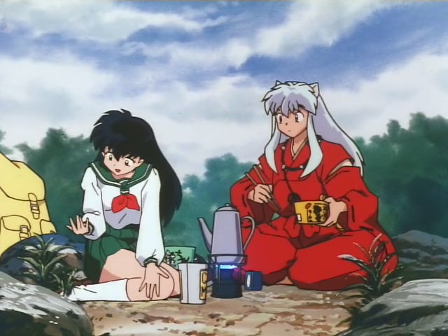 Inuyasha Ep 9: Enter Shippo Plus the Amazing Thunder Brothers @ 00:01:25