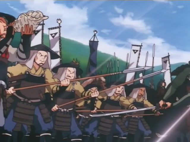 Inuyasha Ep 9: Enter Shippo Plus the Amazing Thunder Brothers @ 00:04:00