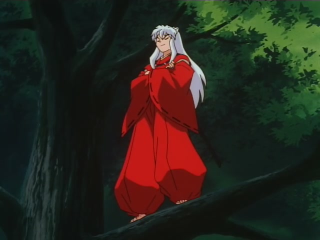 Inuyasha Ep 9: Enter Shippo Plus the Amazing Thunder Brothers @ 00:06:14