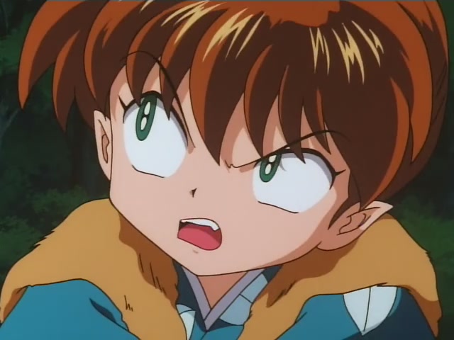 Inuyasha Ep 9: Enter Shippo Plus the Amazing Thunder Brothers @ 00:06:22